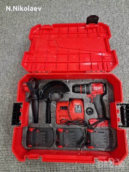 Комплект машини Milwaukee, снимка 1