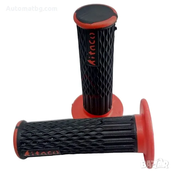 Дръжки за мотор Automat, Дължина 12см, 22/24мм, Червен, снимка 1