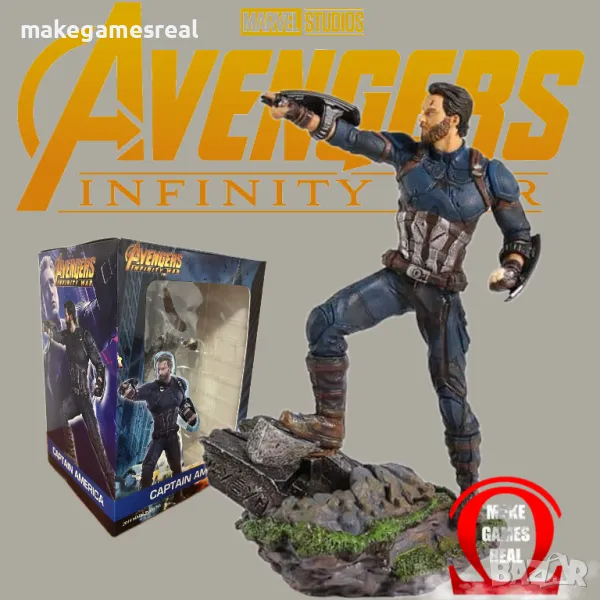 Екшън фигура Avangers Captain America, снимка 1