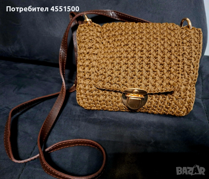 Ръчно плетена чанта , снимка 1