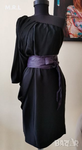 Черна дамска рокля Zara , снимка 1