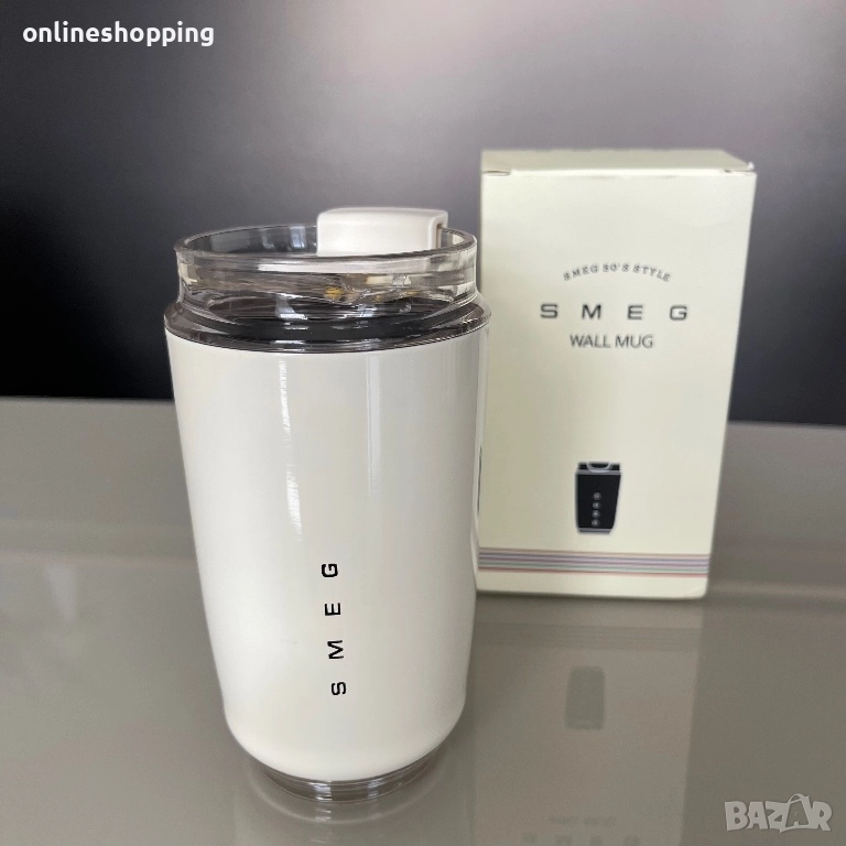 **НОВ** Термо чаша SMEG Wall Mug – 240 мл, снимка 1