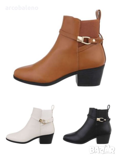 Дамски боти на висок ток, 3цвята , снимка 1