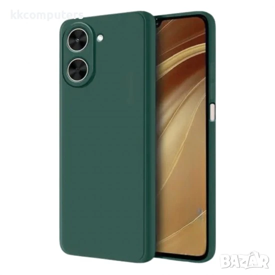 Силиконов кейс iPaky матиран, За Xiaomi Redmi A5, Тъмнозелен, снимка 1