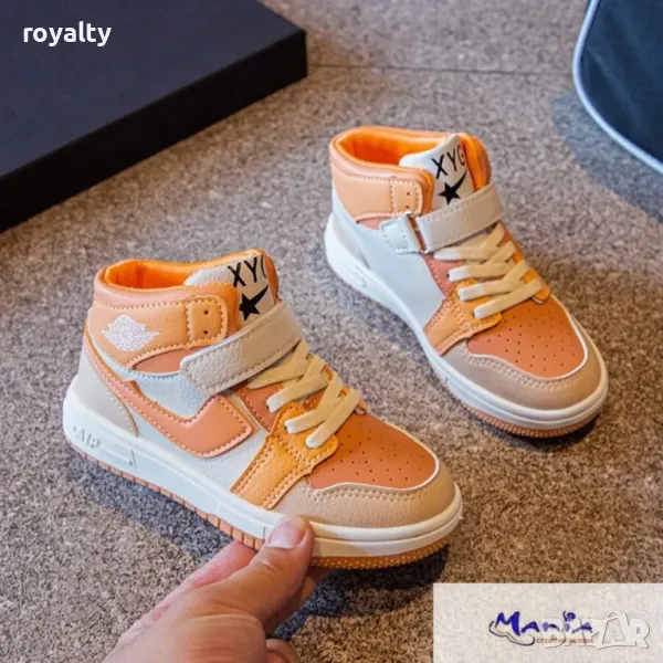 Детски кецове в оранжево, снимка 1