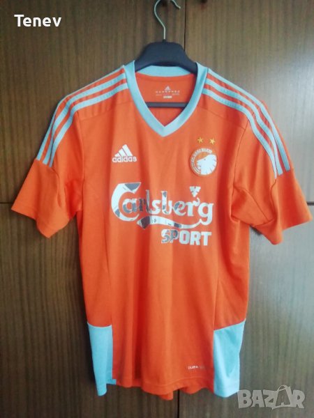 Copenhagen Adidas рядка оригинална тениска фланелка трети екип 2014/2015 Kobenhavn Копенхаген , снимка 1
