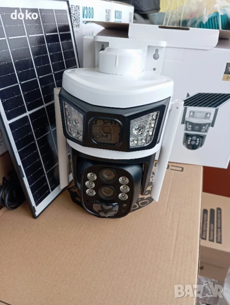 Соларна камера 4G и 10хZOOM, снимка 1