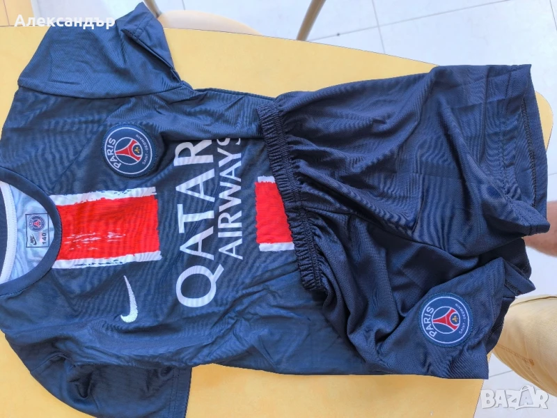 PSG екип на ПСЖ Квича Кварацкелия размер 140см, снимка 1