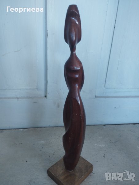 Дървена фигура на жена- стилизирана, снимка 1