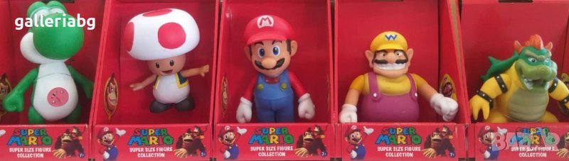 Много фигурки на героите от филма за Супер Марио (Super Mario), снимка 1