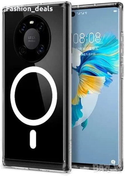 Нов Магнитен Прозрачен калъф кейс за Huawei Mate 40 Pro Mag-Safe , снимка 1