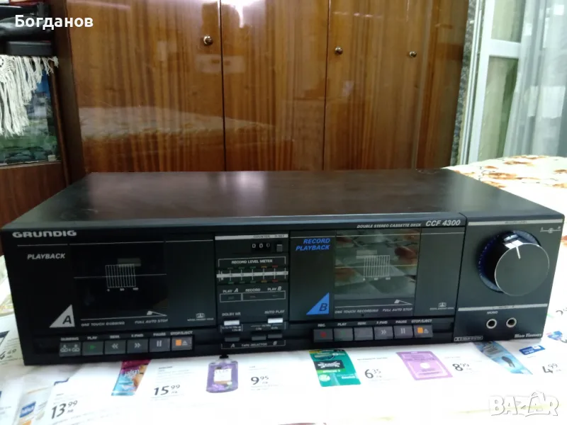 GRUNDIG CCF 4300 DOOBLE DECK, снимка 1