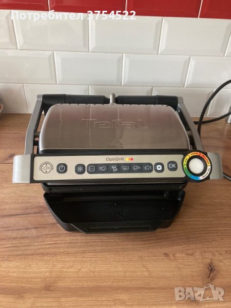 Tefal OptiGrill GC 705D16,6 , Инокс, снимка 1