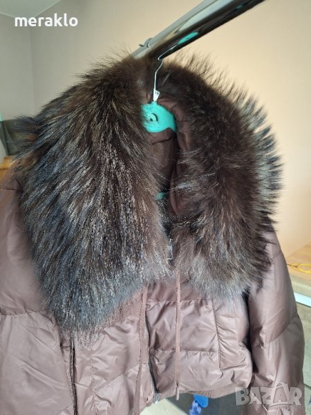 намаление Ново яке с гъши пух и лисица, снимка 1