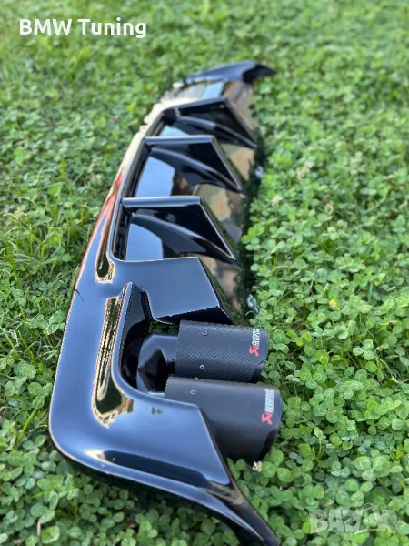 Оребрен дифузьор BMW E60, снимка 1