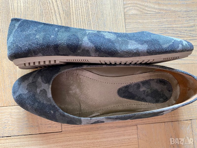 Балеринки Scarperia, естествен велур, размер 41, снимка 1