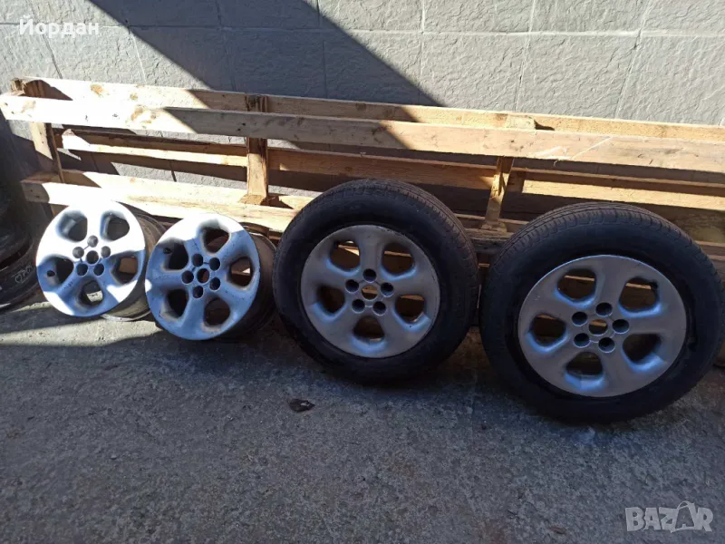 Джанти fondmetal top2 15 5х112 J7 ЕТ35, снимка 1