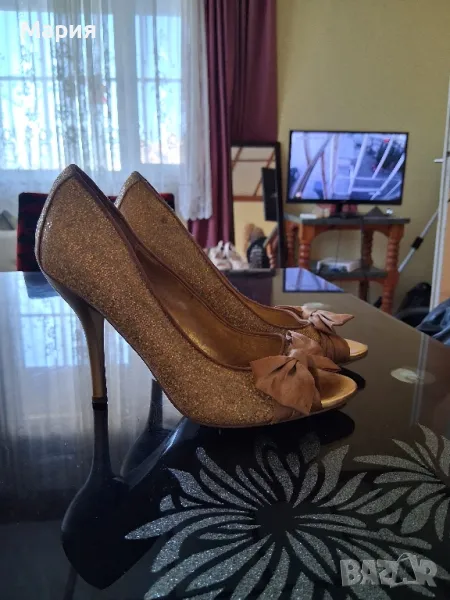 дамски сандали на ток , снимка 1