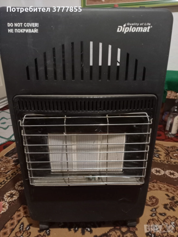 Газова печка - Diplomat, снимка 1