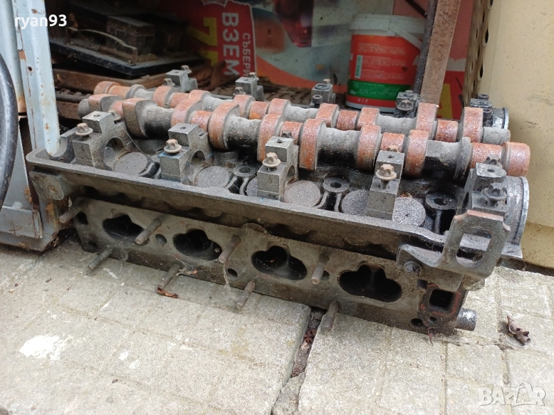 Цилиндрова глава и валове за OPEL CORSA B/TIGRA A 1.6 16V GSI 109кс C16XE, снимка 1