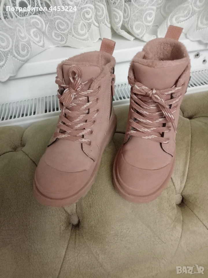 Детски боти-кубинки, ботуши-апрески, обувки,маратонки,кецове и пантофи, снимка 1