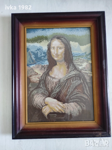 Мона Лиза гоблен , снимка 1