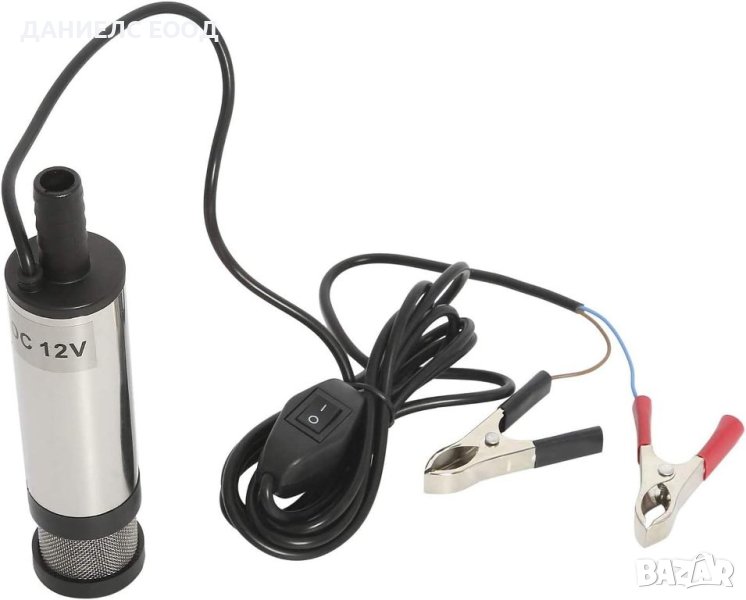 Електрическа Мини потопяема Помпа за Течности/Гориво, 12V - 30л./мин., снимка 1