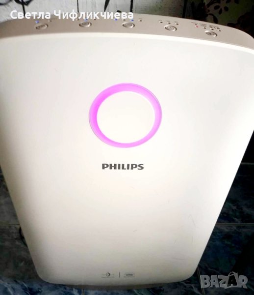 Пречиствател и овлажнител за въздух Philips Combi 2 in 1 AC4080/10, Интелигентен сензор, снимка 1