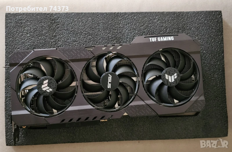 Видеокарта TUF Gaming GeForce RTX™ 3080 OC Edition, снимка 1