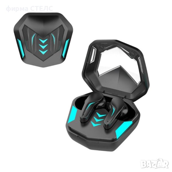 	 Геймърски слушалки STELS MD188, True Wireless, IPX2, Bluetooth, Touch Control, Черен, снимка 1