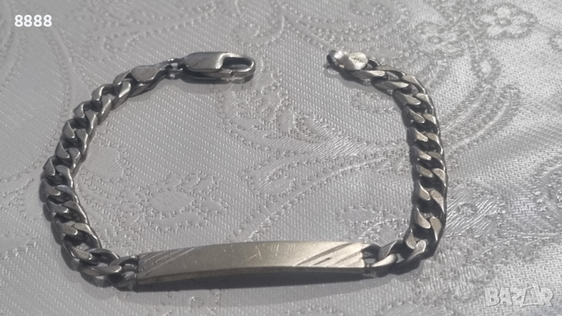 Сребърна гривна 925 проба , снимка 1