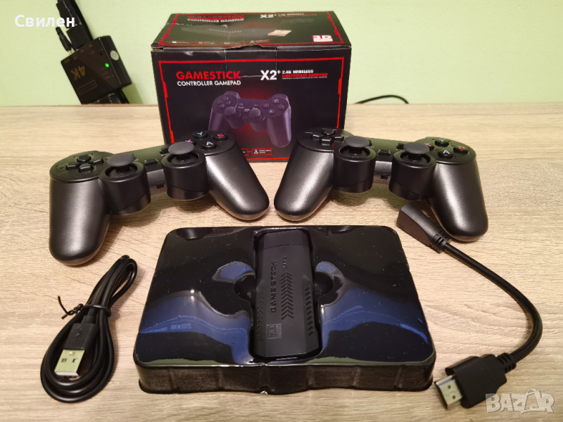 Универсална Игра GD10 с 2 безжични контролера 64Gb памет, снимка 1