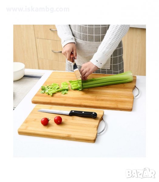 ДЪСКА ЗА РЯЗАНЕ, БАМБУК 34Х24 СМ. - код 2760, снимка 1