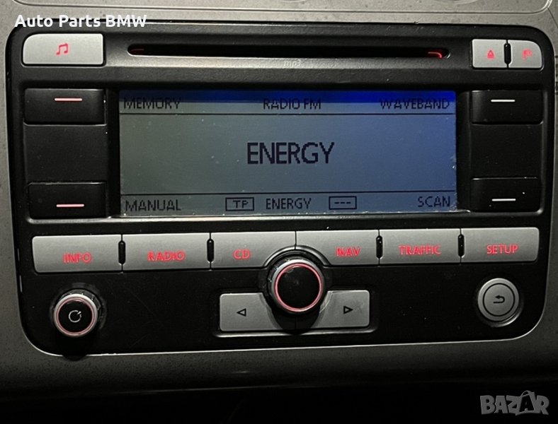 Радио CD VW Touran Facelift Фолкслаген Туран Фейслифт CD VW Touran Radio, снимка 1