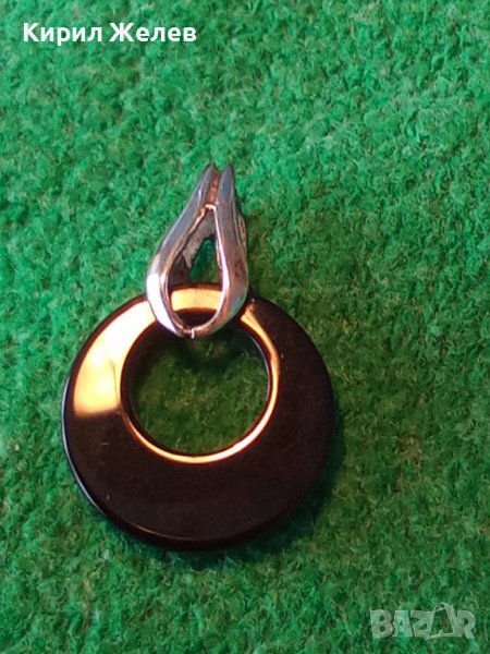 ПОСРЕБРЕН СТИЛЕН МОДЕН АРТ МЕДАЛЬОН БЛАГОРОДНА НЕРЪЖДАЕМА СТОМАНА 29673, снимка 1