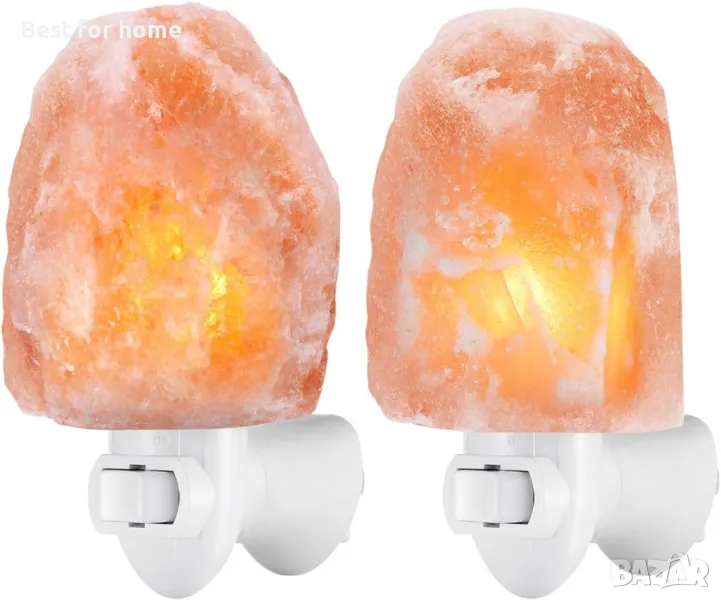 Стенни лампи от хималайска кристална сол  AMIR, снимка 1
