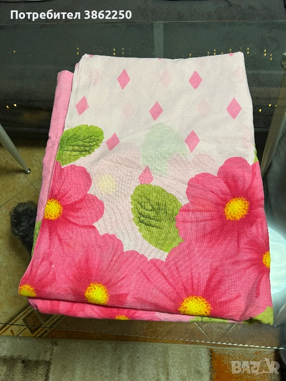 Чаршаф за двойно легло , снимка 1