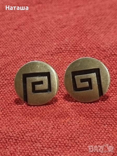 Автентични vintage сребърни обеци 4,36 гр, снимка 1