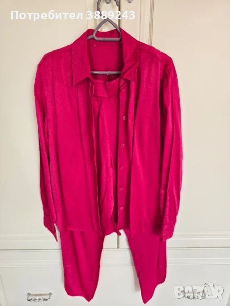 Дамски панталон и риза , снимка 1