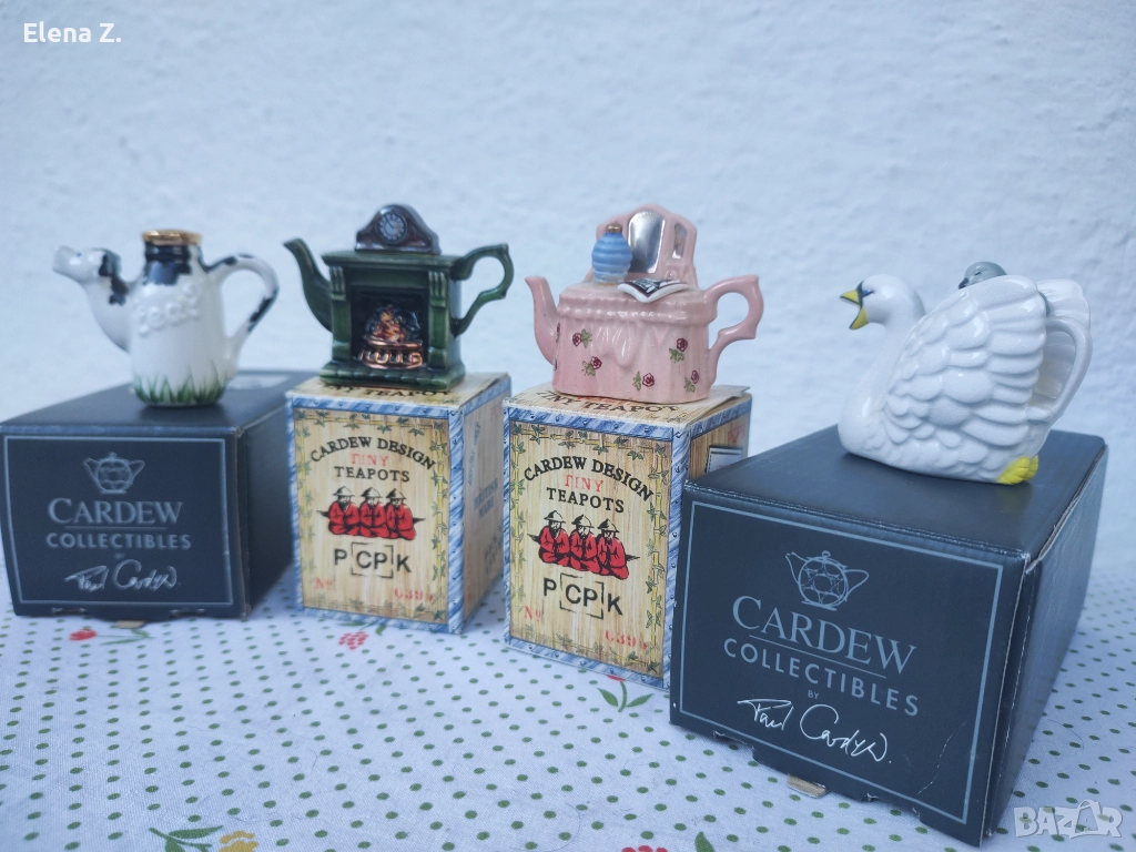 Колекционерски чайници- орнаменти Paul Cardew, снимка 1
