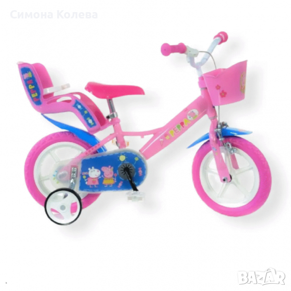 ✨ Детски велосипед Peppa Pig 12"  , снимка 1