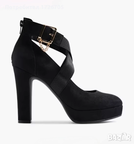 Стилни дамски обувки на висок ток , снимка 1