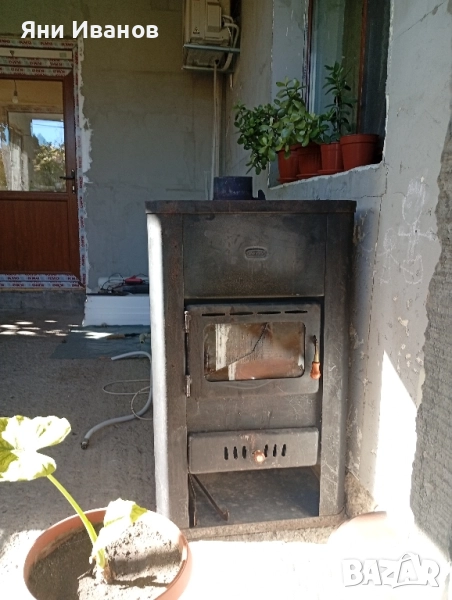 Камина с водна риза Prity s3w17 22 kw + циркулационна помпа , снимка 1