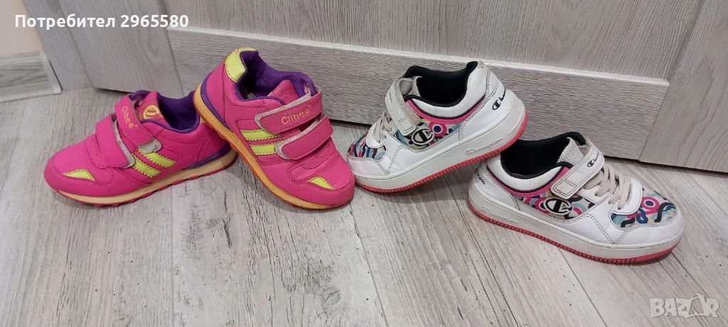 лот маратонки за момиче, номер 31, снимка 1