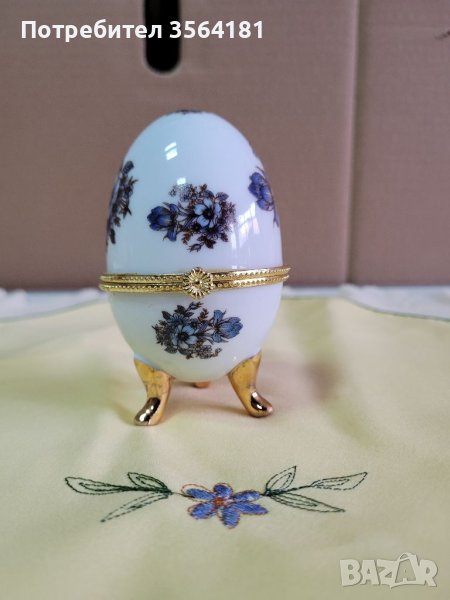 Порцеланово яйце на Фаберже, снимка 1