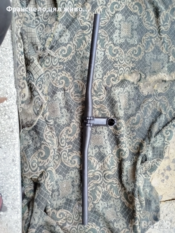 31.8 карбон кормило за велосипед колело с лапа , снимка 1