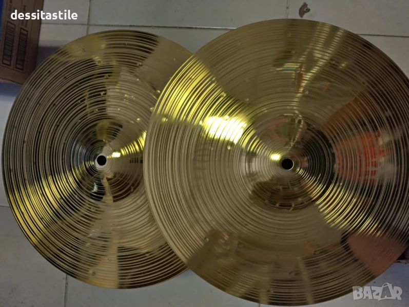 Хай хет чинели 14" и краш чинел 16", снимка 1