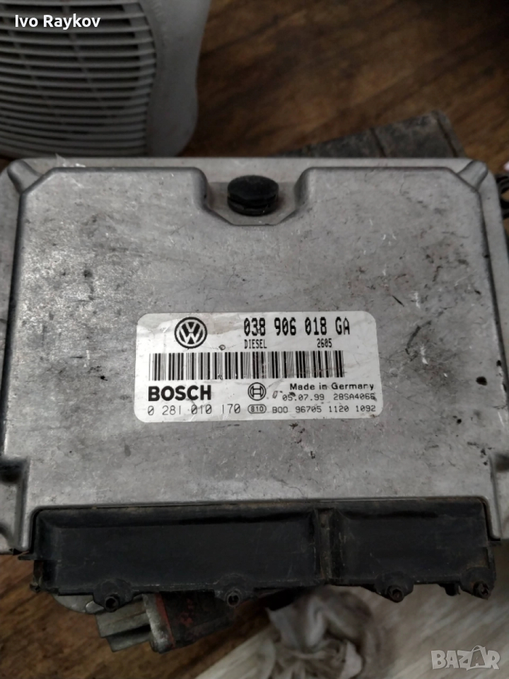 Компютър запалване VW Passat IV 1.9 TDI 110 , 038906018GA , 038 906 018 GA , снимка 1