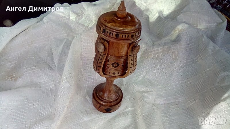 Дървена купа Трети райх, снимка 1