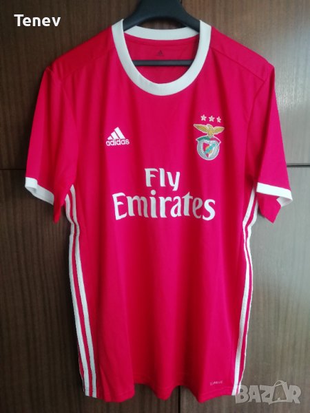 Benfica Adidas Нова Оригинална Тениска Фланелка Бенфика размер L, снимка 1